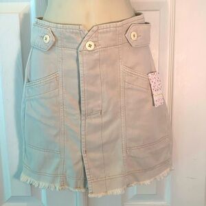 Free People mini skirt sz 0